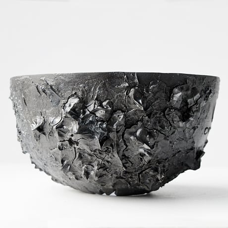 ＜ceramic pot ＞ SHARK  Matt Black type_PH12
