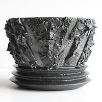 ＜ceramic pot ＞√ROOT   MattBlack type_PMK09