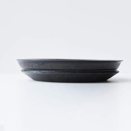 ＜ceramic Plate＞  Plate MattBlack type_B