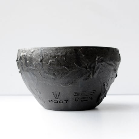 ＜ceramic pot ＞ INFLUX  Matt Black type I01