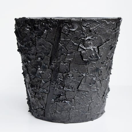 ＜ceramic pot ＞√ROOT   MattBlack type_XV3
