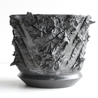 ＜ceramic pot ＞√ROOT   MattBlack type_PMK02