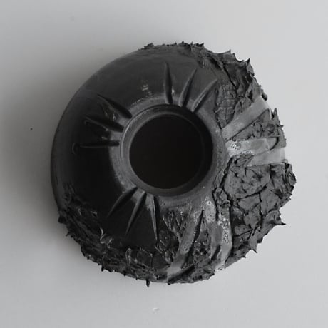 ＜ceramic pot ＞√ROOT   MattBlack type_PMK010