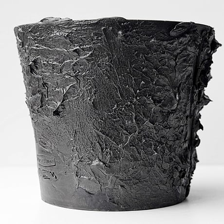＜ceramic pot ＞√ROOT   MattBlack type__GM_06