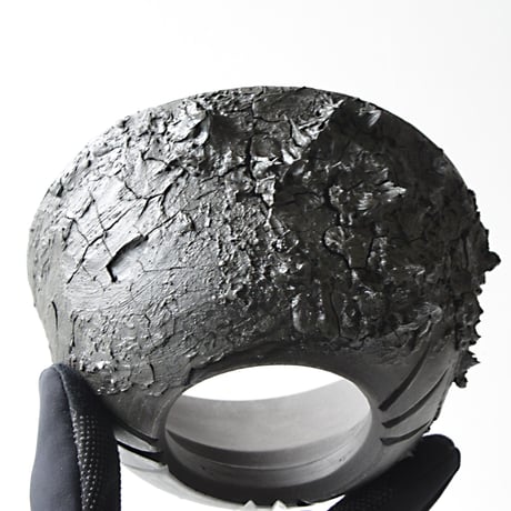 ＜ceramic pot ＞SHARK   MattBlack type_VCU09