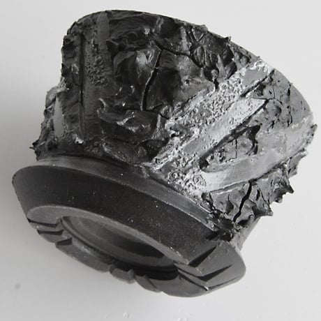 ＜ceramic pot ＞√ROOT   MattBlack type_PMK012