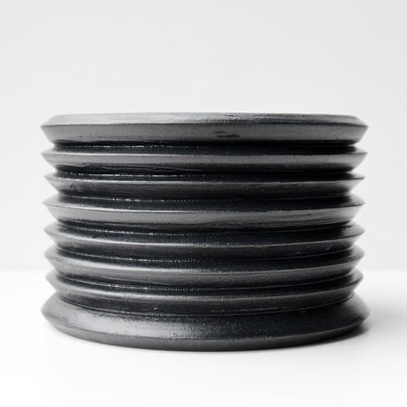 ＜ceramic pot ＞PENETRATOR   Matt Black type_KL_01