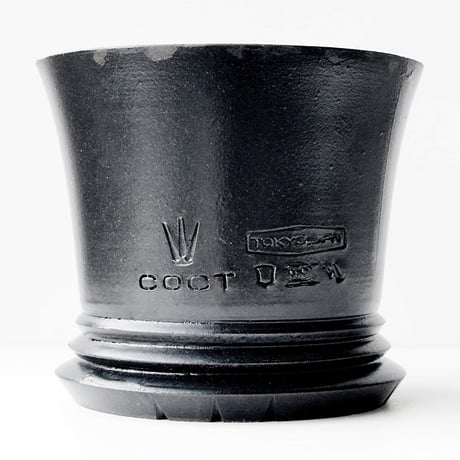＜ceramic pot ＞LOOP  Matt Black type_GM012
