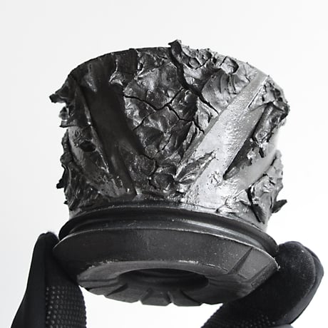 ＜ceramic pot ＞√ROOT   MattBlack type_PMK04