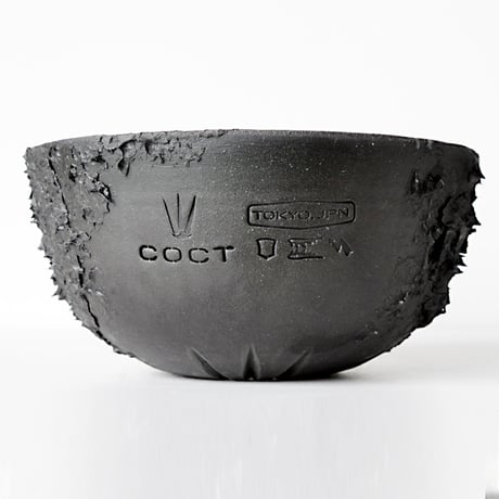 ＜ceramic pot ＞√ROOT   MattBlack type_YJ05