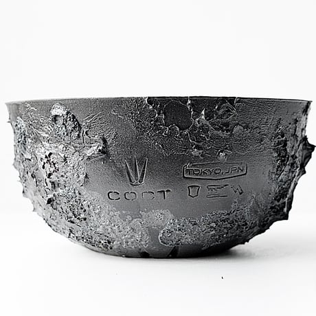 ＜ceramic pot ＞√ROOT   MattBlack type__ST_07