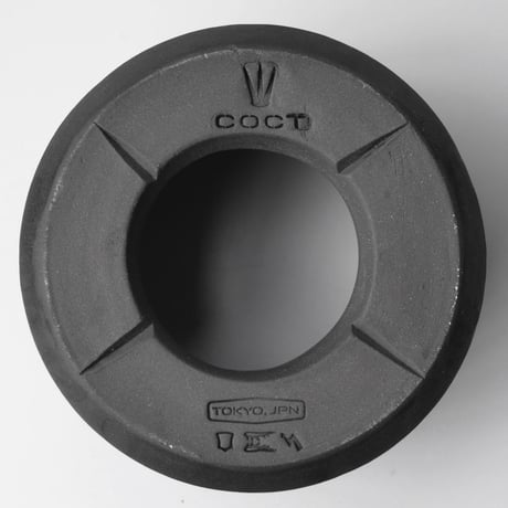 ＜ceramic pot ＞PENETRATOR   DarkGray type_UC07