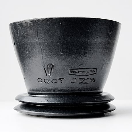 ＜ceramic pot＞LOOP Matt Black type__DF_04