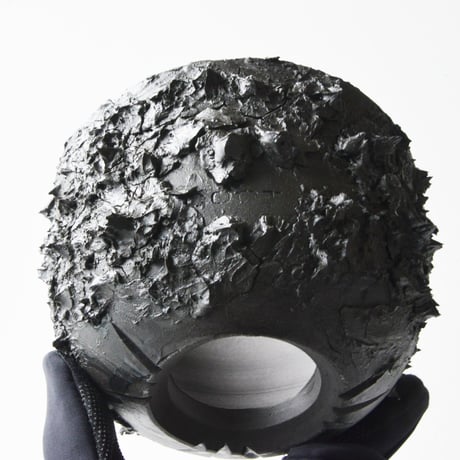 ＜ceramic pot ＞SHARK   MattBlack type_VCU011