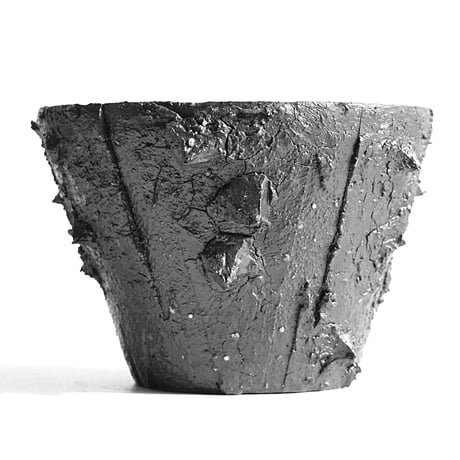 ＜ceramic pot ＞√ROOT   MattBlack type_HCJ01