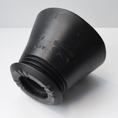 <ceramic pot ＞ SHARP EDGE  Matt Black type+drip_GX_01