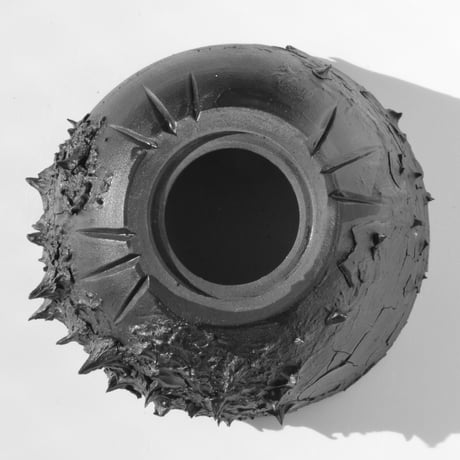 ＜ceramic pot ＞ATACAMA MattBlack type_CTA_007