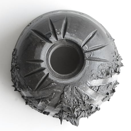 ＜ceramic pot ＞√ROOT   MattBlack type_PMK05