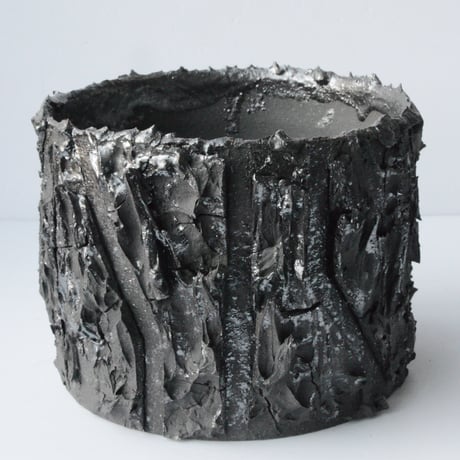 ＜ceramic pot ＞√ROOT   Metallic type  T_A