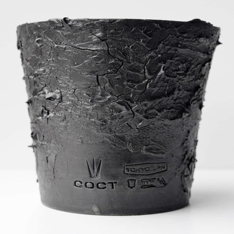 ＜ceramic pot ＞√ROOT   MattBlack type__GM_06
