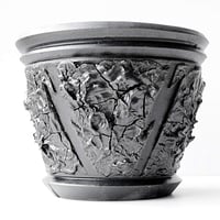＜ceramic pot ＞√ROOT MattBlack type_ IC_01