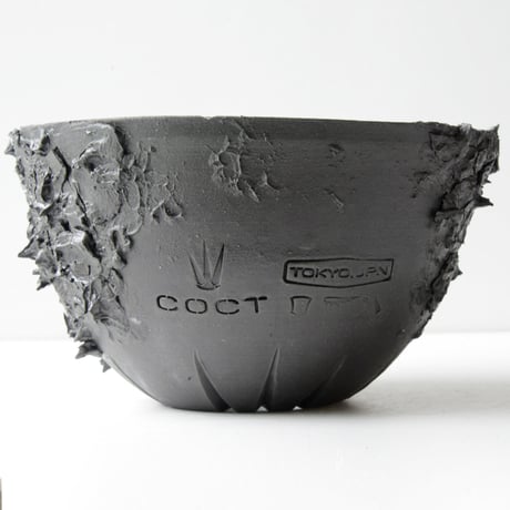 ＜ceramic pot ＞√ROOT   MattBlack type_VCU07