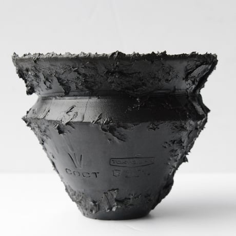 ＜ceramic pot＞  √ ROOT Matt Black type +Drip_Z3
