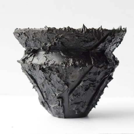 ＜ceramic pot＞  √ ROOT Matt Black type +Drip_Z3