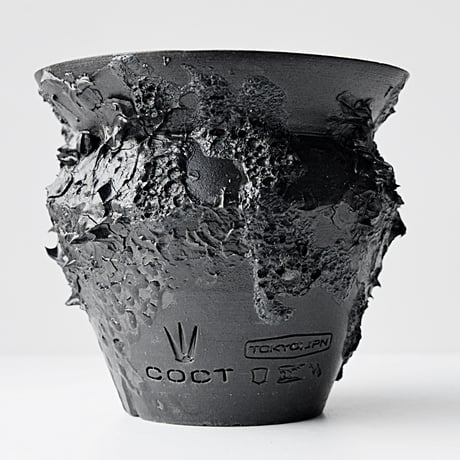 ＜ceramic pot ＞√ROOT   MattBlack type__DF_08