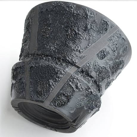 ＜ceramic pot ＞√ROOT MattBlack_UK02