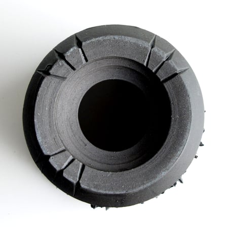 ＜ceramic pot ＞√ROOT   MattBlack type_PMK01