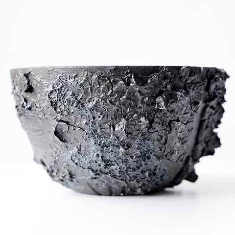 ＜ceramic pot ＞√ROOT   MattBlack type__KL_02