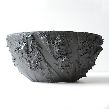 ＜ceramic pot ＞√ROOT   MattBlack type_VCU013