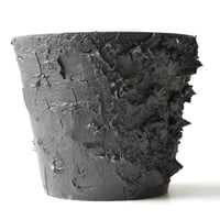 ＜ceramic pot ＞SHARK   MattBlack type_VCU06