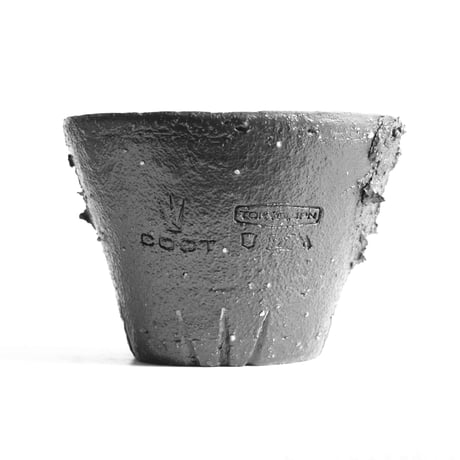 ＜ceramic pot ＞√ROOT   MattBlack type_HCJ01