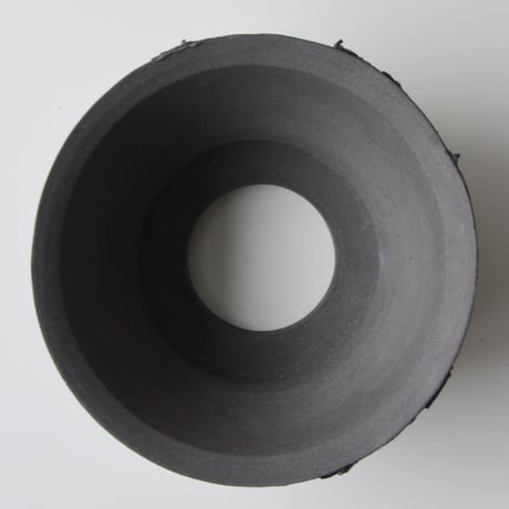 ＜ceramic pot ＞√ROOT   MattBlack type_VCU01