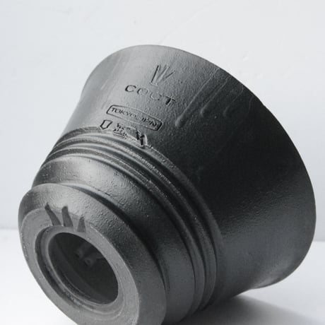 <ceramic pot ＞ SHARP EDGE  Matt Black type+drip_SH_C