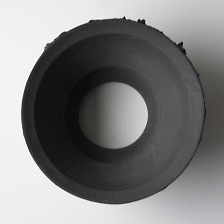 ＜ceramic pot ＞SHARK   MattBlack type_VCU09