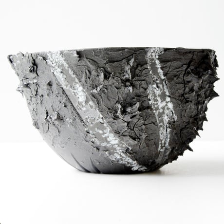 ＜ceramic pot ＞√ROOT   MattBlack type_VCU07