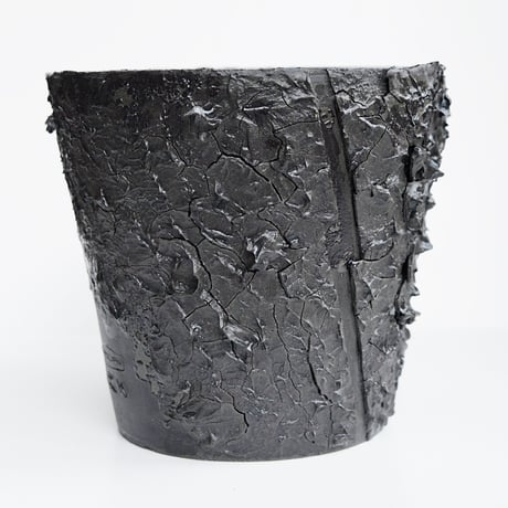 ＜ceramic pot ＞√ROOT   MattBlack type_XV3