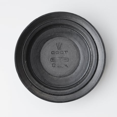 ＜ceramic Plate＞  Plate MattBlack type_C