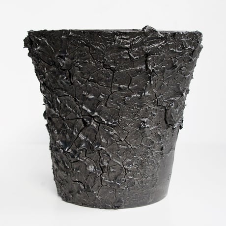 ＜ceramic pot ＞√ROOT   MattBlack type_XV7