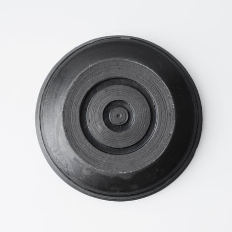 ＜ceramic Plate＞  Plate MattBlack type_C