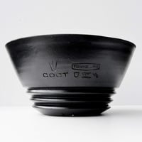 ＜ceramic pot ＞LOOP  Matt Black type_GJ02