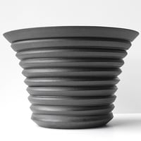 ＜ceramic pot ＞PENETRATOR   DarkGray type_UC05