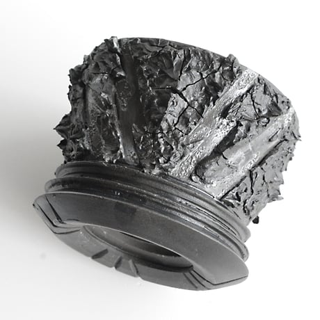 ＜ceramic pot ＞√ROOT   MattBlack type_PMK09
