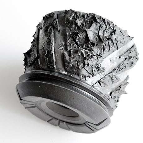 ＜ceramic pot ＞√ROOT   MattBlack type_PMK07