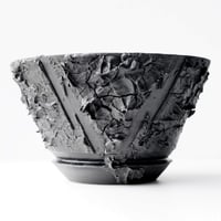 ＜ceramic pot ＞√ROOT   MattBlack type__LF09