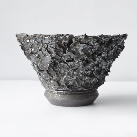 ＜ceramic pot ＞ SHARK_Metallic type_A4
