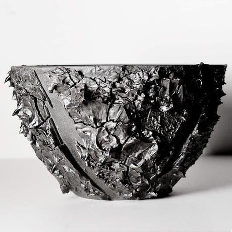 ＜ceramic pot ＞√ROOT MattBlack type__UJ01